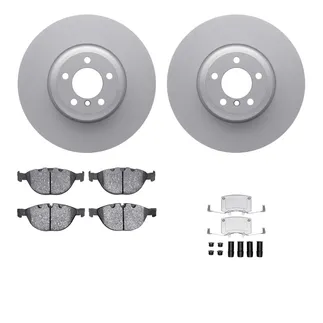R1 Concepts WDUH1-31212 Carbon Series Brake Rotors W/ 5000 Oep Brake Pads & Hdw